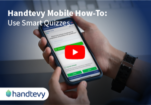 Handtevy Mobile Using Smart Quizzes