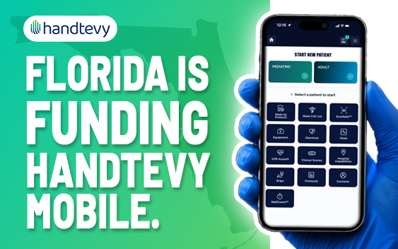 Florida funds Handtevy Mobile statewide for hospital emergency departments and EMS agencies