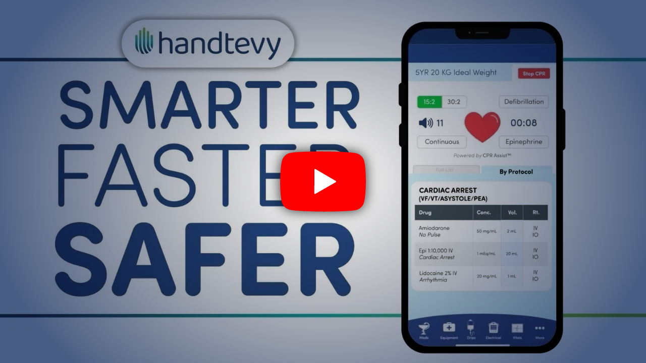 Thumbnail of Handtevy Mobile EMS protocol app for protocol management and medication dosing
