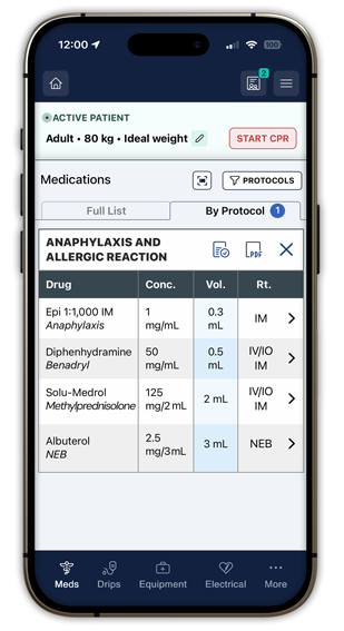 Screenshot: Protocol-Led