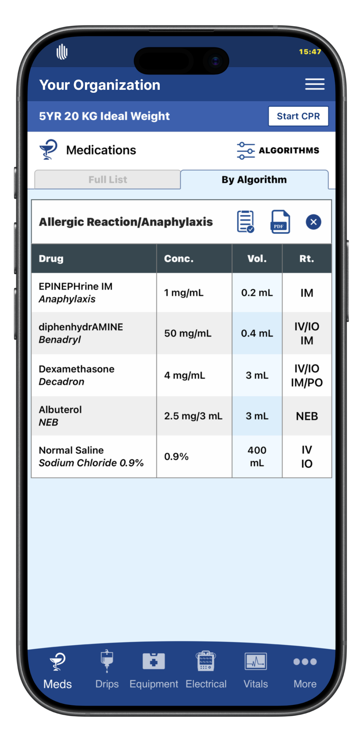 Screenshot: Protocol-Led